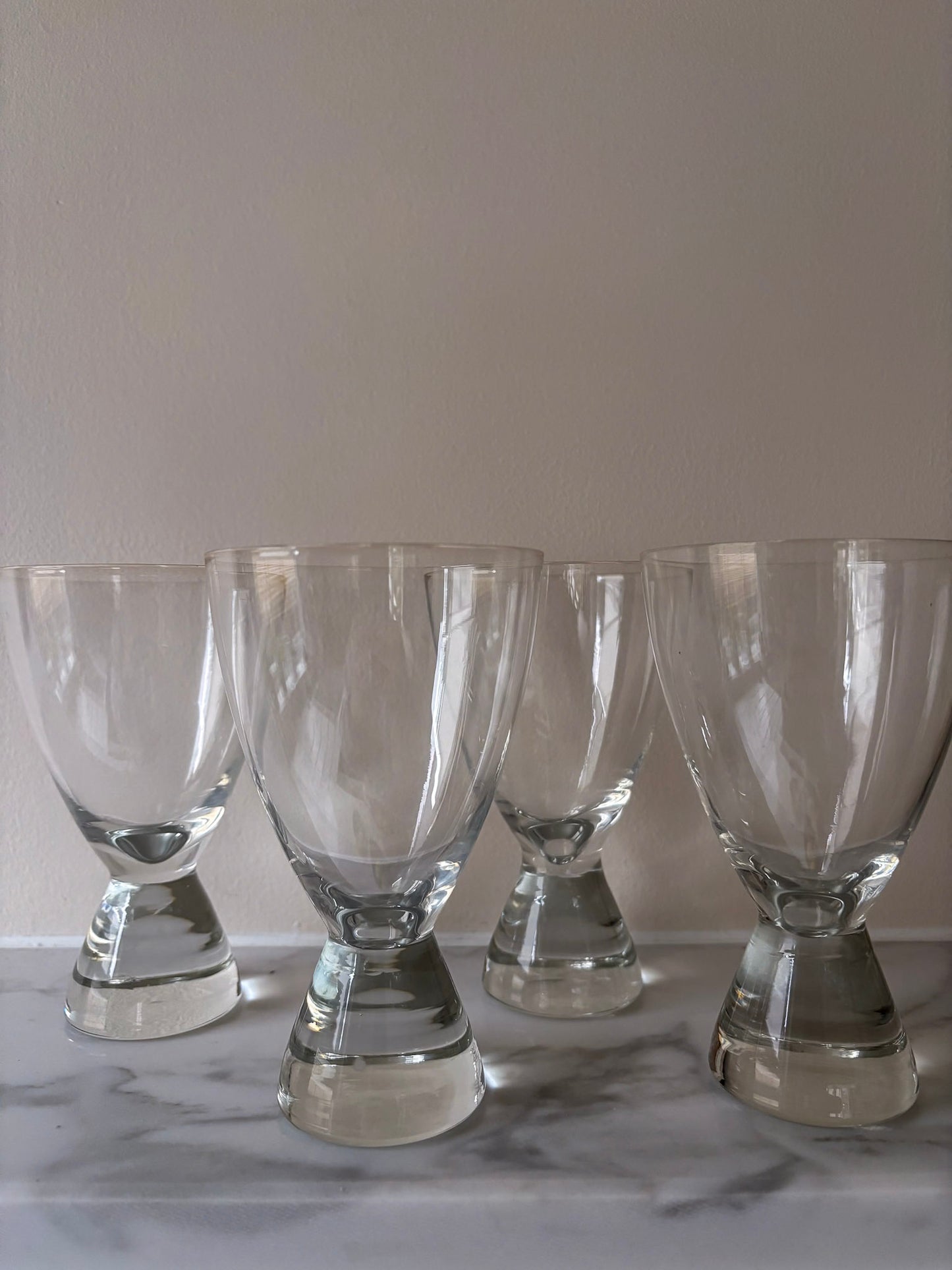 Set of Four Finnish Glasses