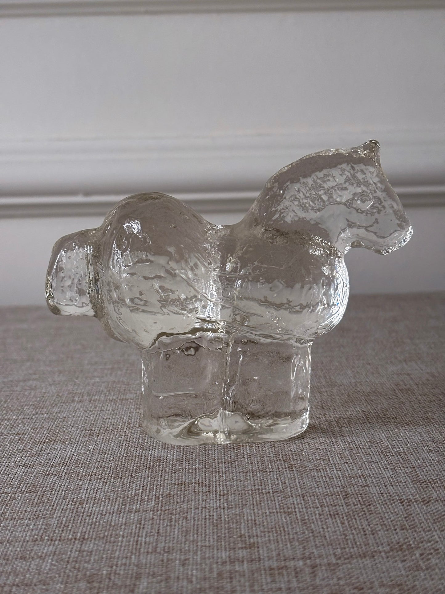 Swedish Glass Decorative Horse / Paperweight