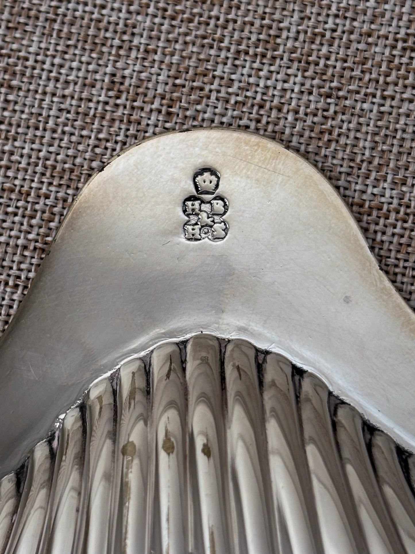 Vintage Silver Shell Trinket Dish | Scallop Shell Catchall Dish