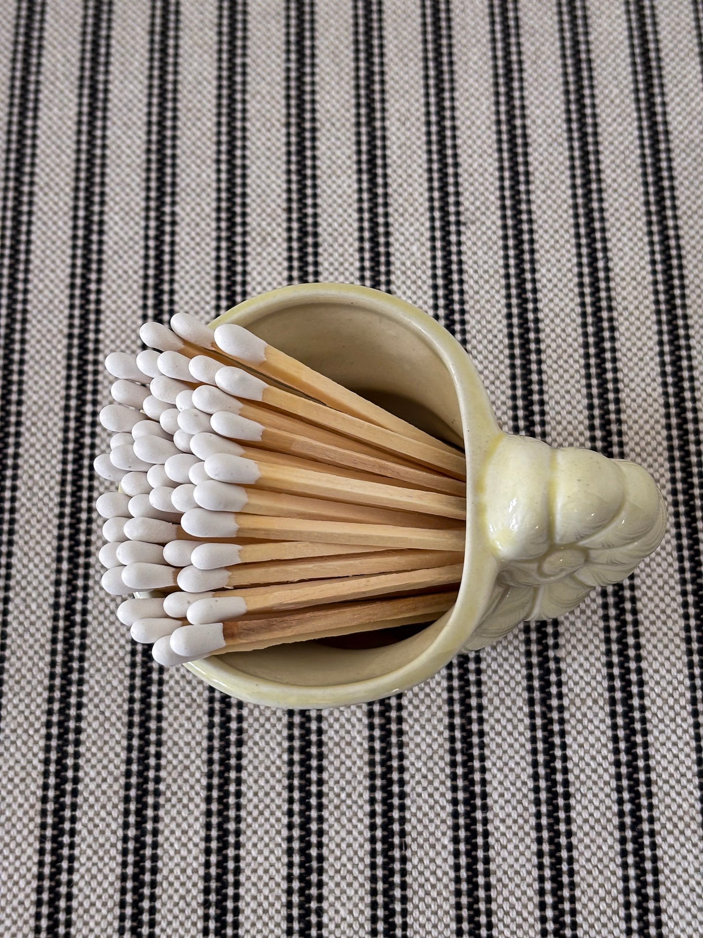 Ceramic Seashell Matchstick Holder
