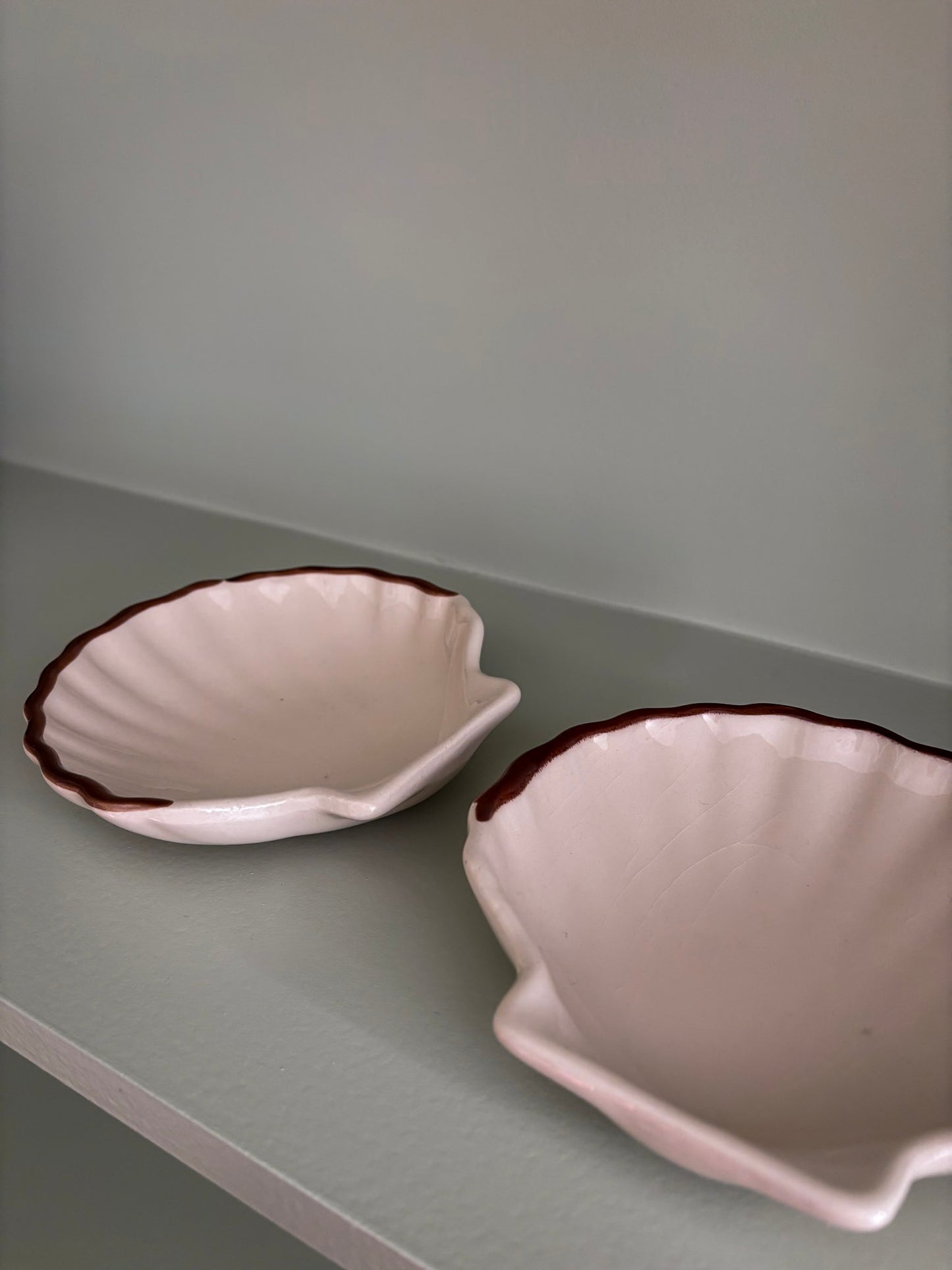 French Scallop Shell Dishes