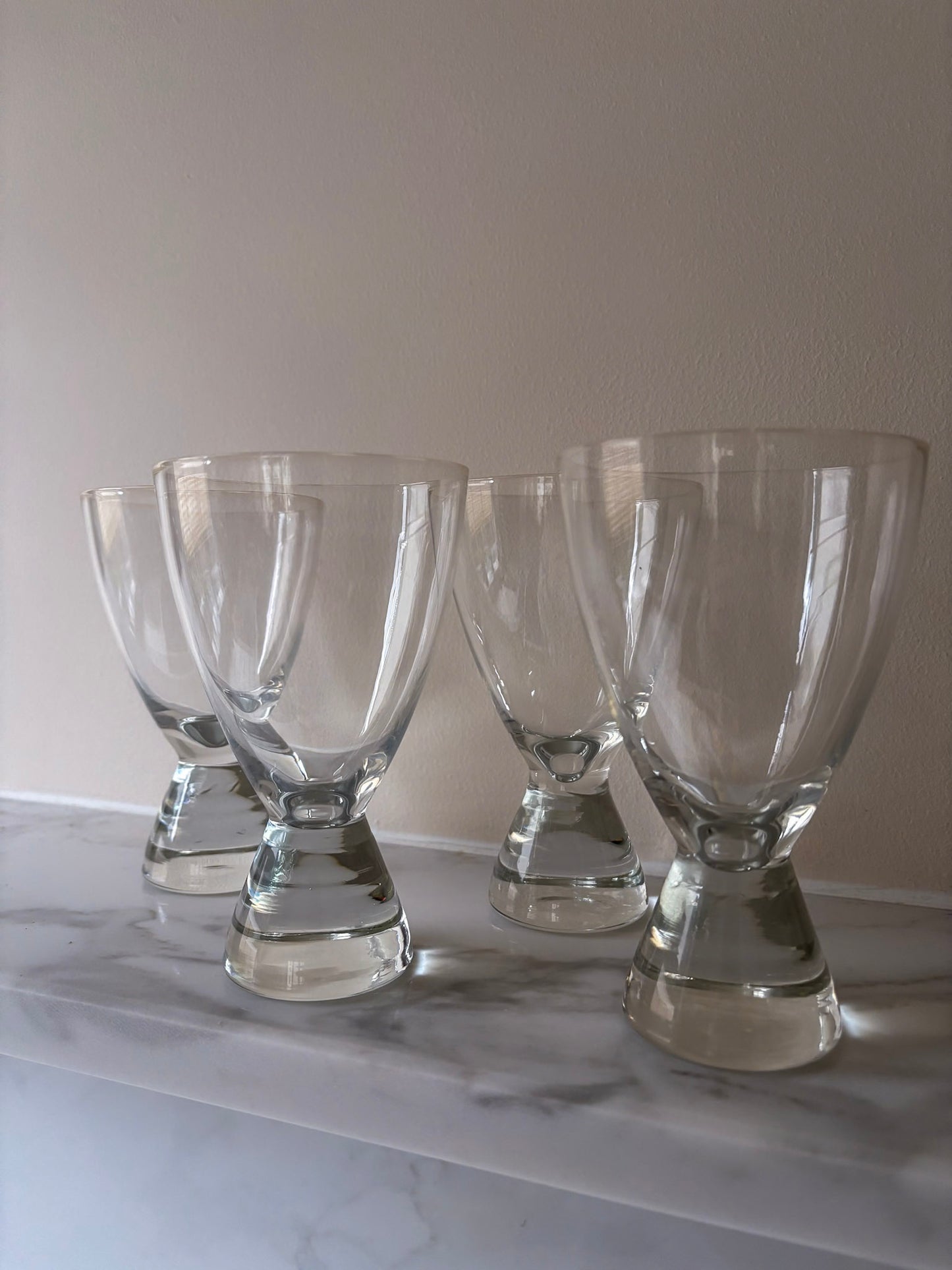 Set of Four Finnish Glasses