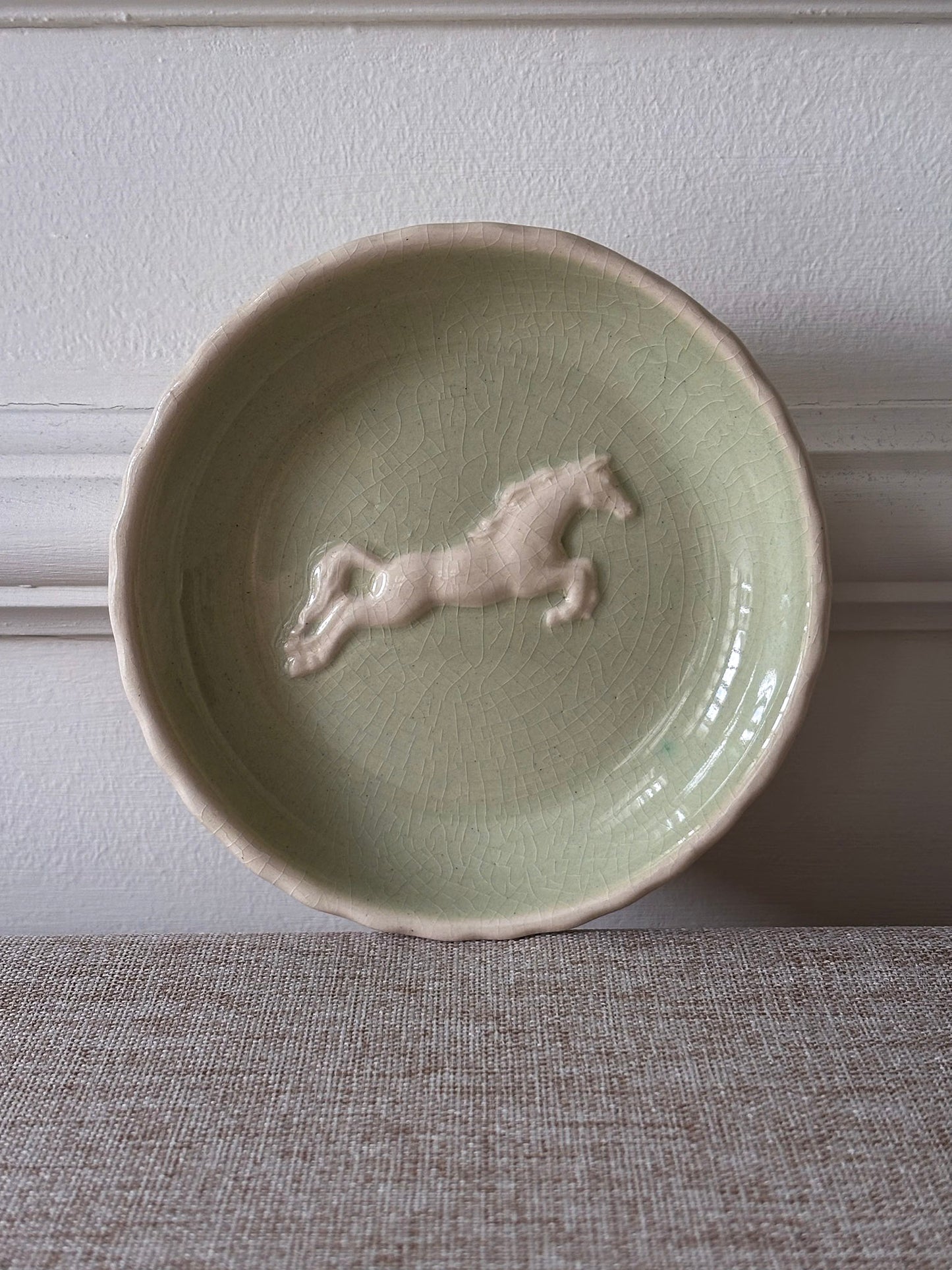 Horse Ceramic Trinket Dish