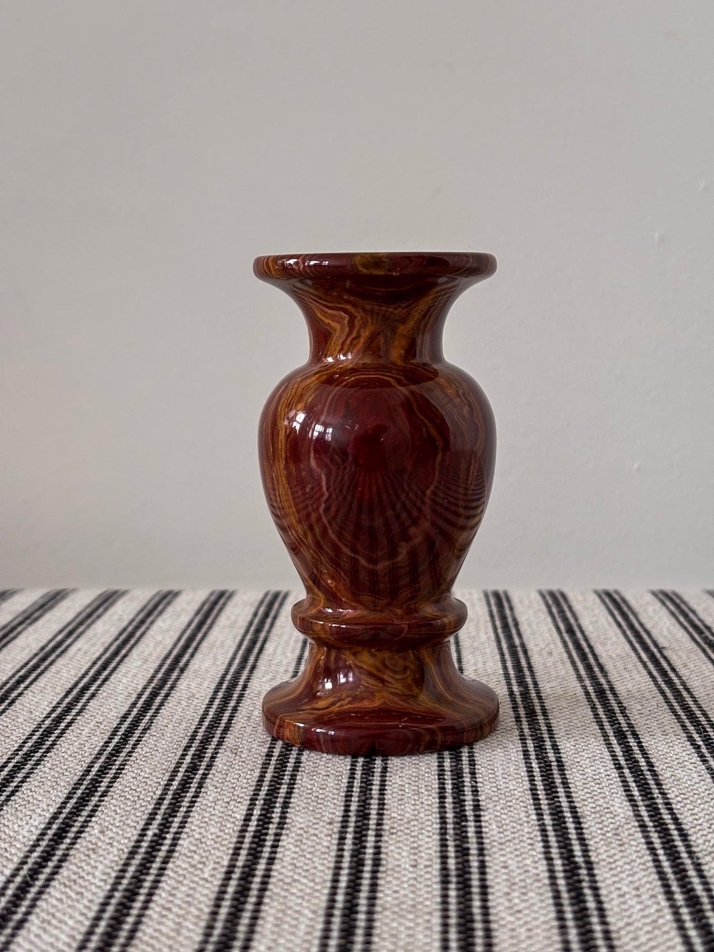 Onyx Candlestick Holder Vase