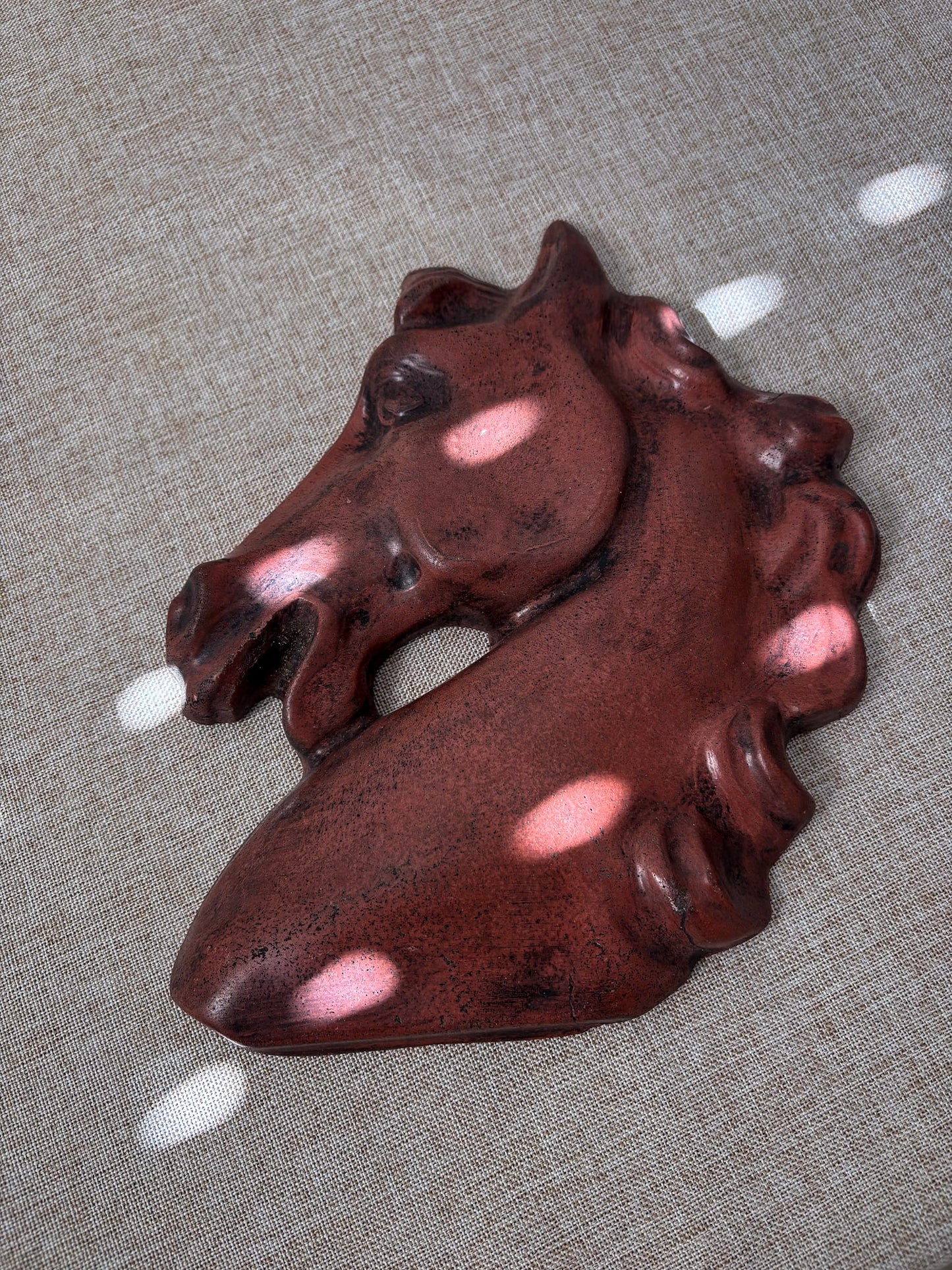Ceramic Horse Head Wall Plaque