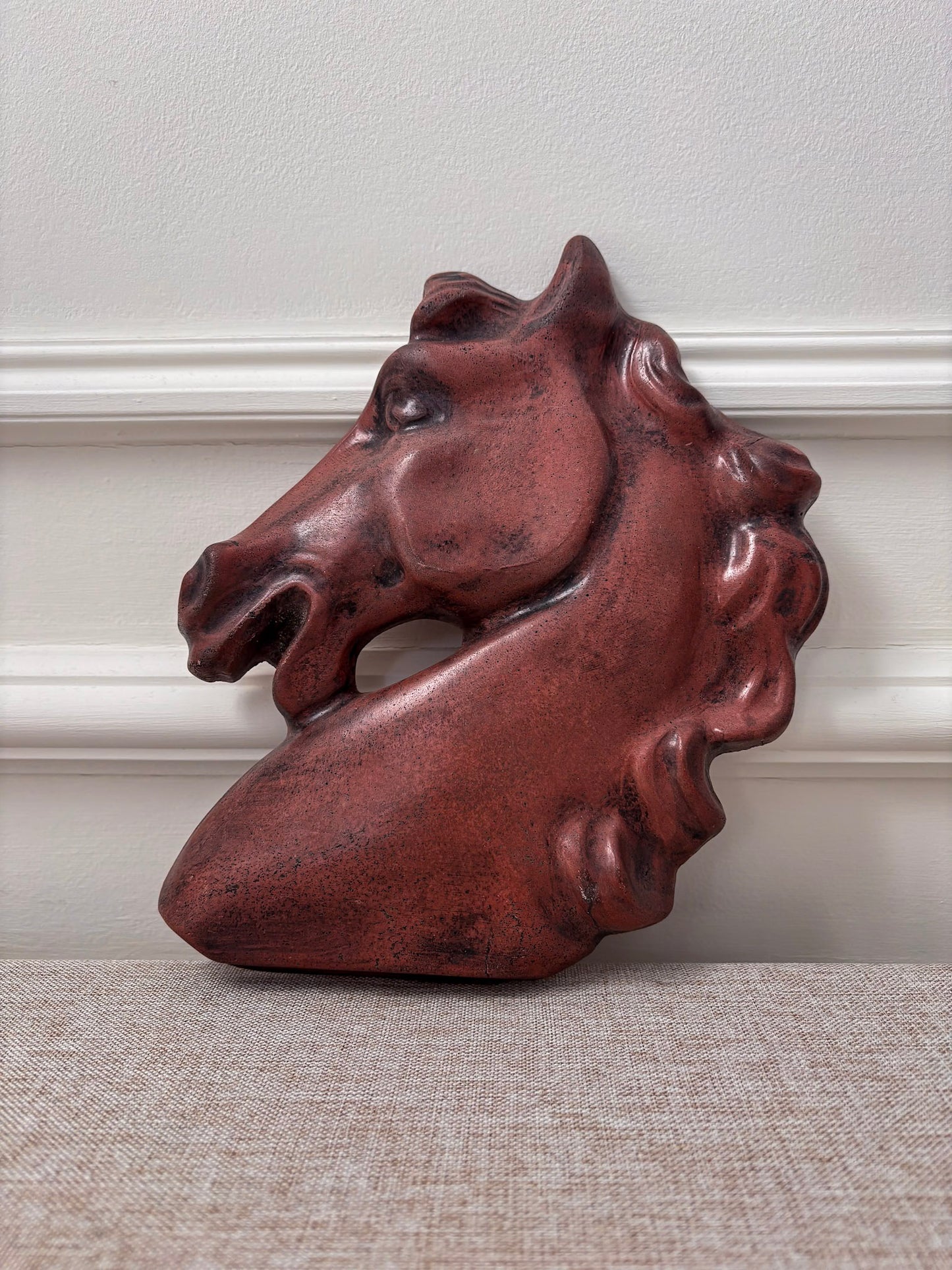 Ceramic Horse Head Wall Plaque