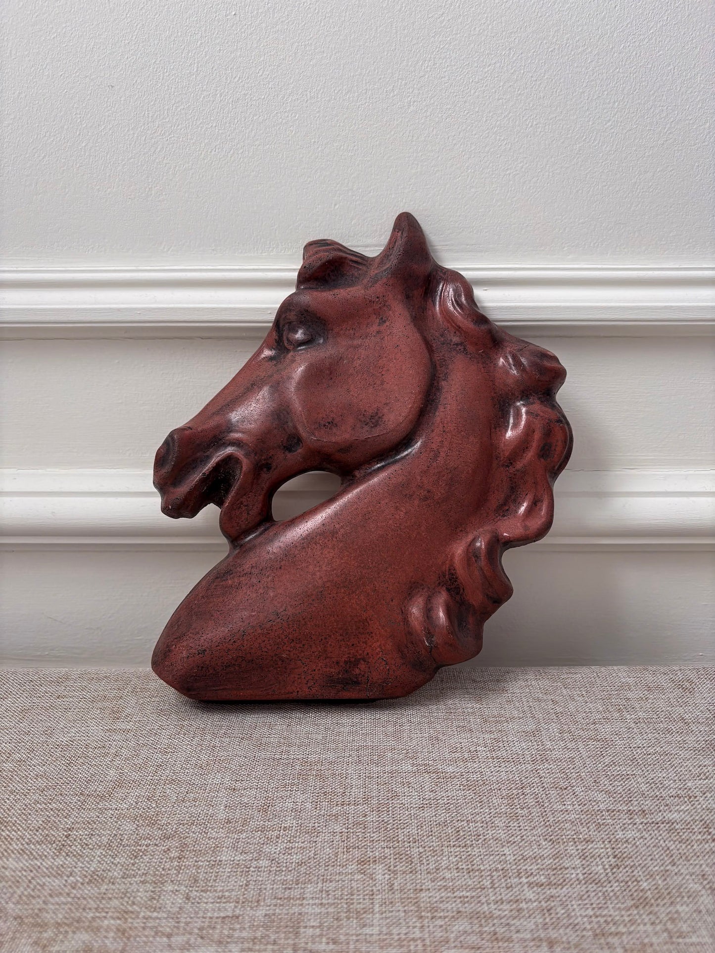 Ceramic Horse Head Wall Plaque
