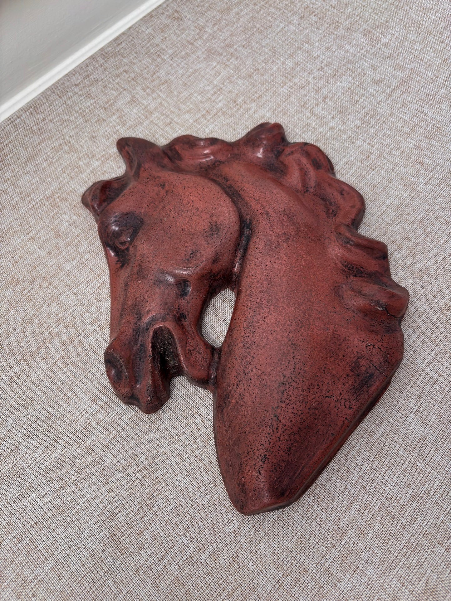 Ceramic Horse Head Wall Plaque