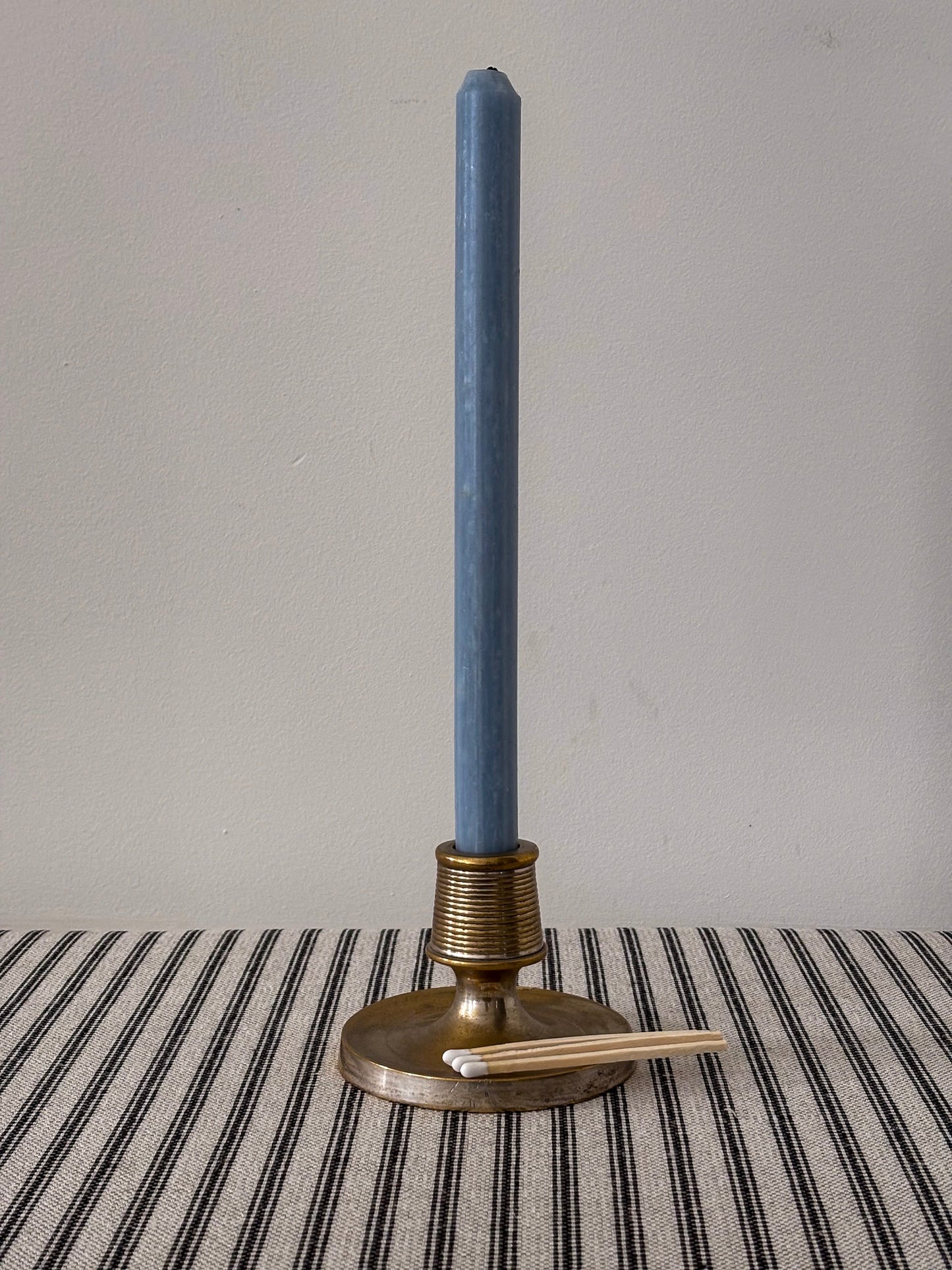 Brass Match Striker Candlestick