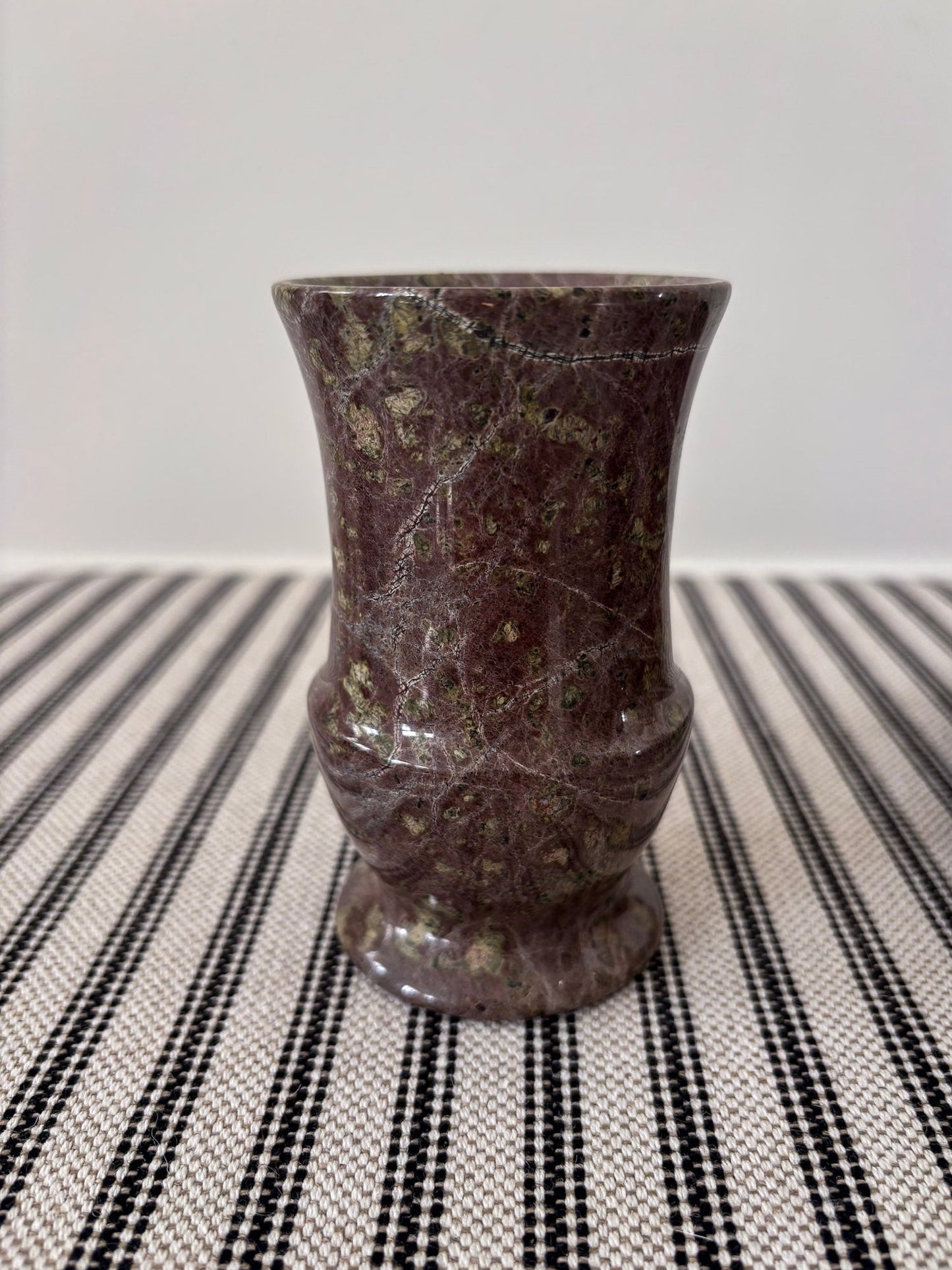 Serpentine Stone Matchstick Holder