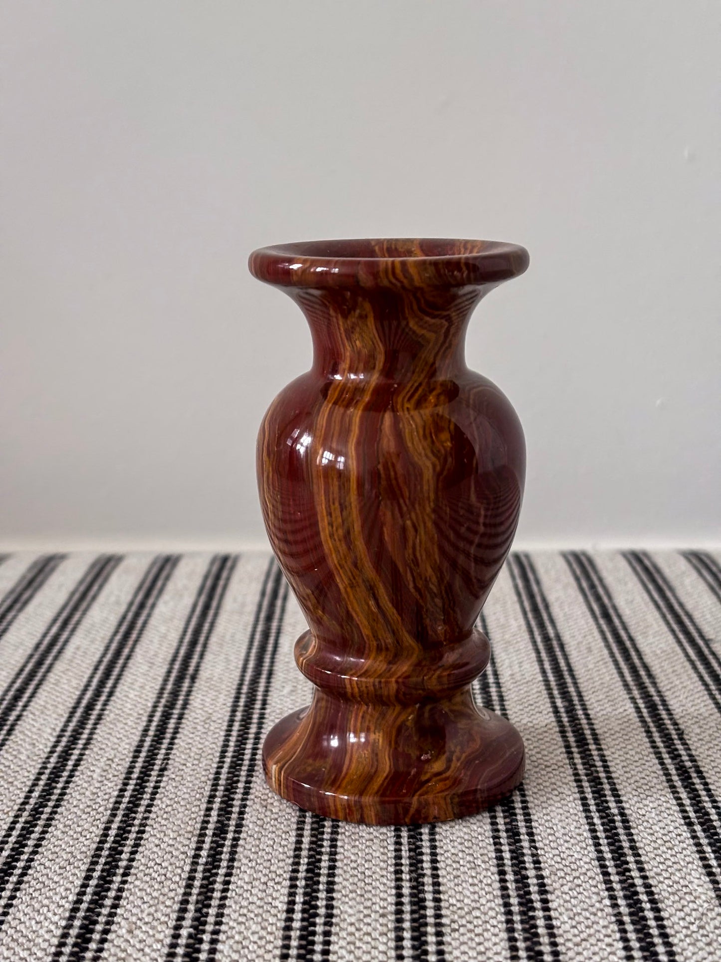 Onyx Candlestick Holder Vase