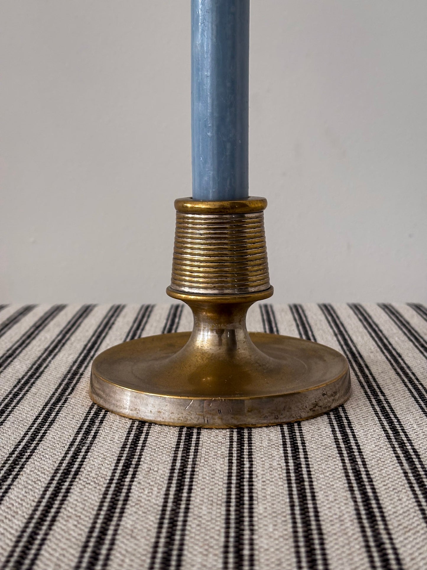 Brass Match Striker Candlestick