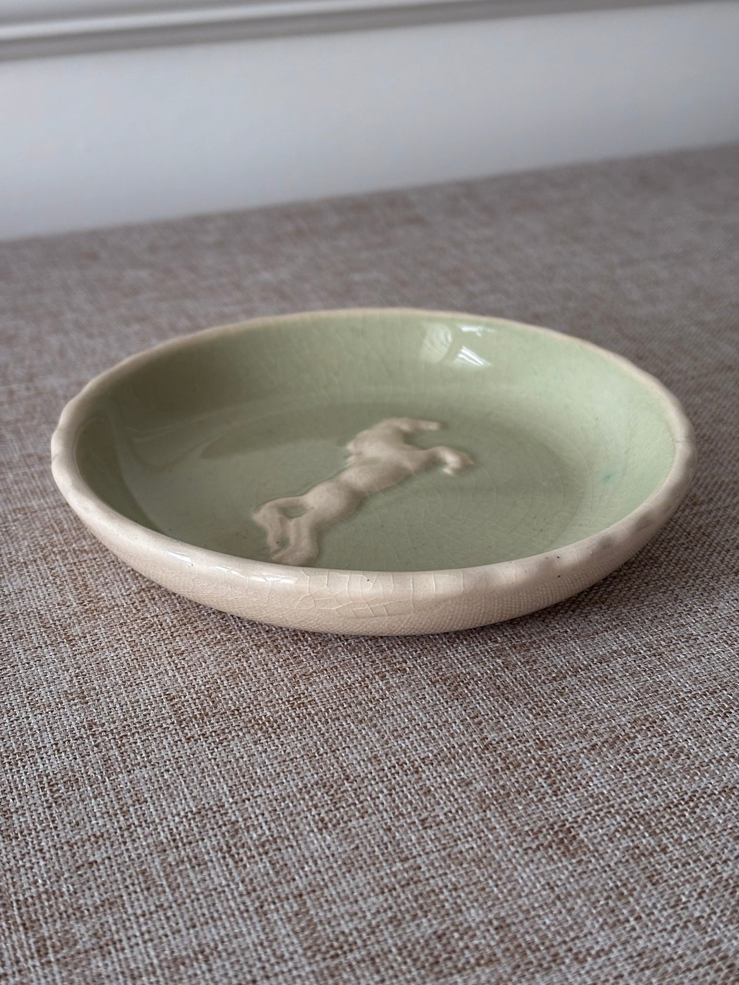 Horse Ceramic Trinket Dish