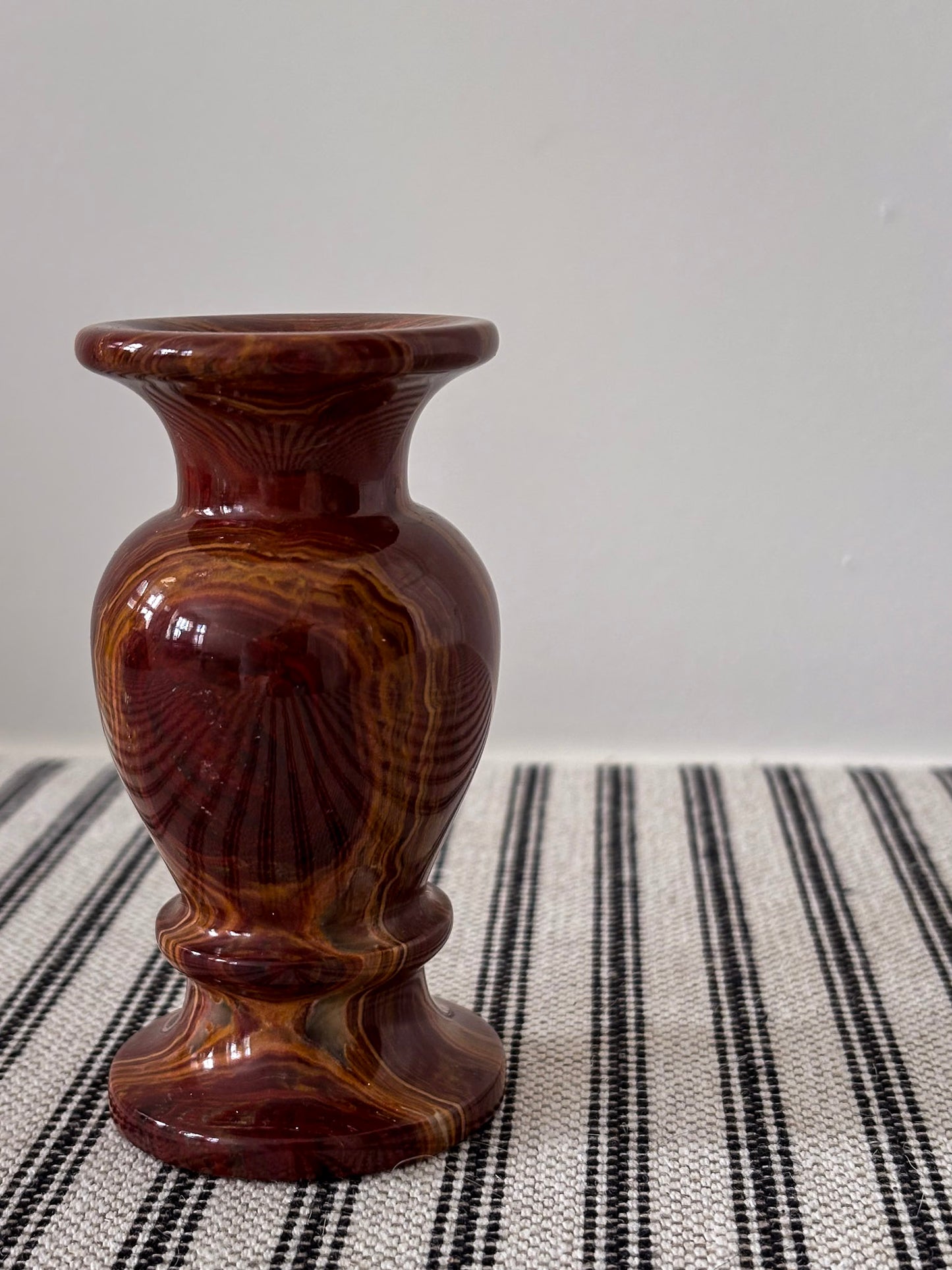 Onyx Candlestick Holder Vase