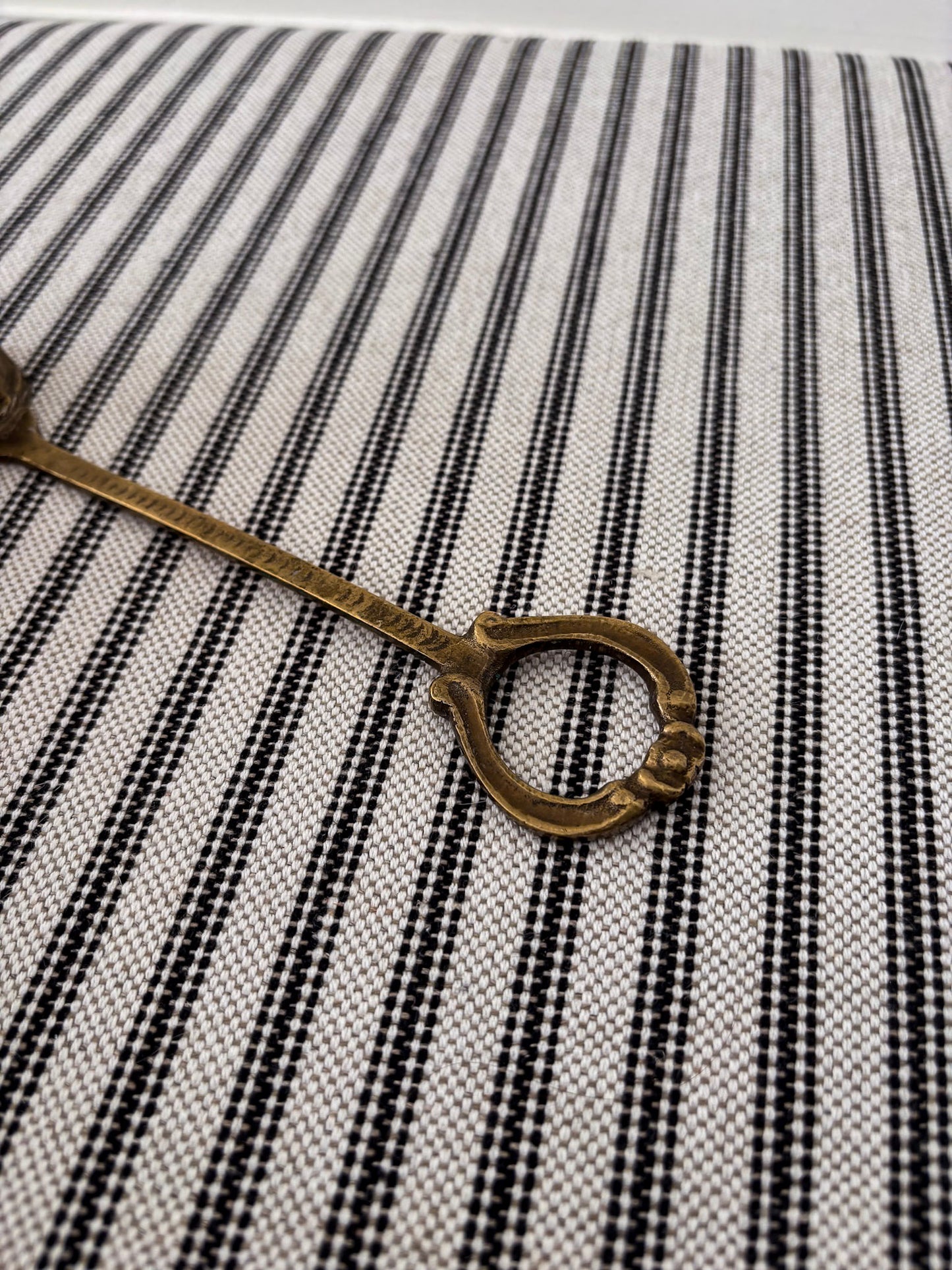 Brass Candle Snuffer with Ring Handle
