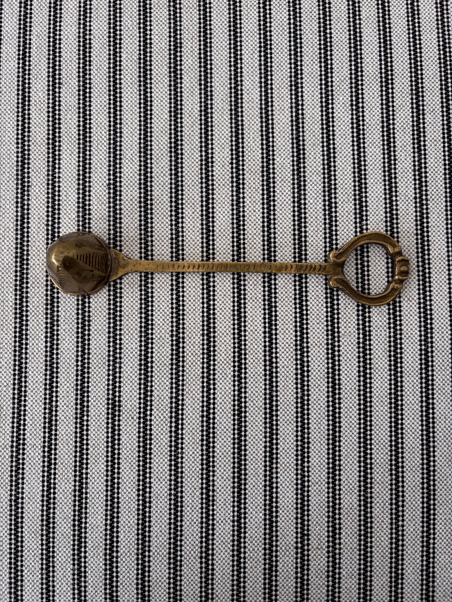 Brass Candle Snuffer with Ring Handle