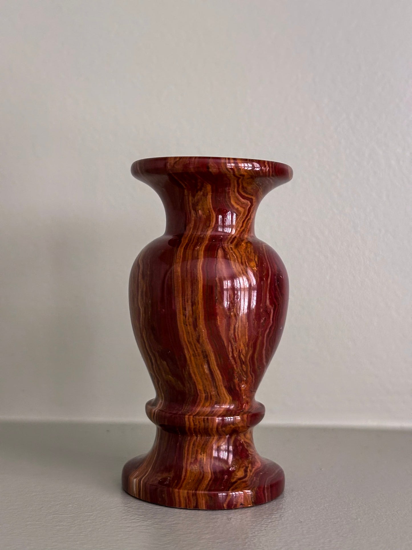 Onyx Candlestick Holder Vase