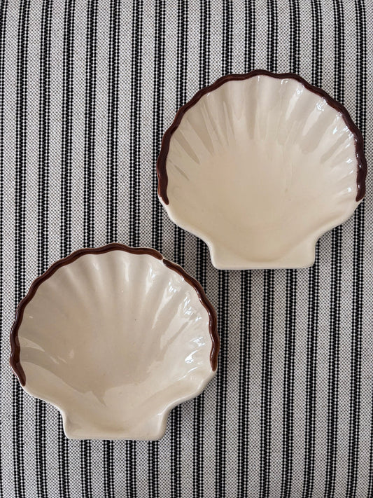 French Scallop Shell Dishes