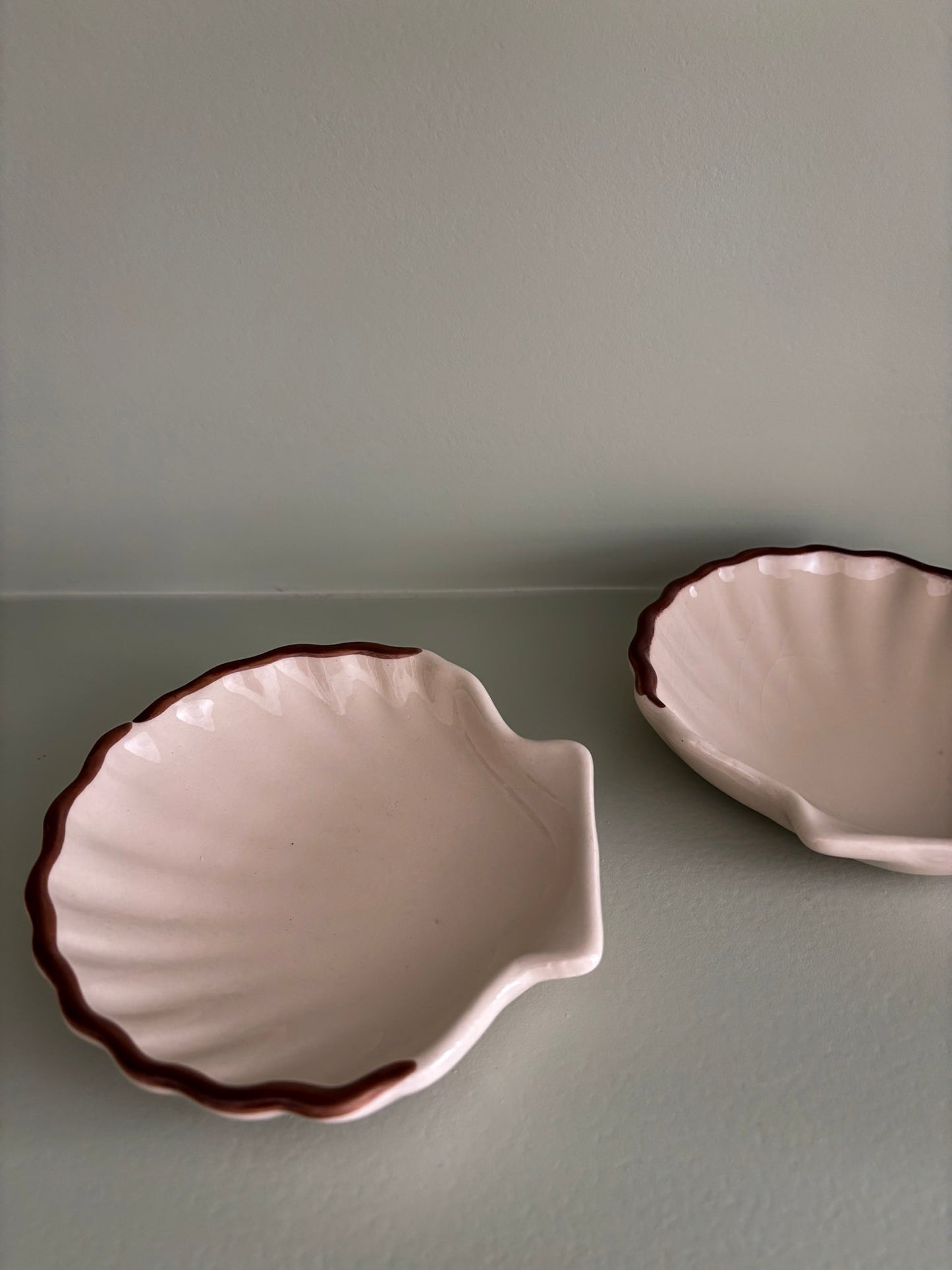French Scallop Shell Dishes