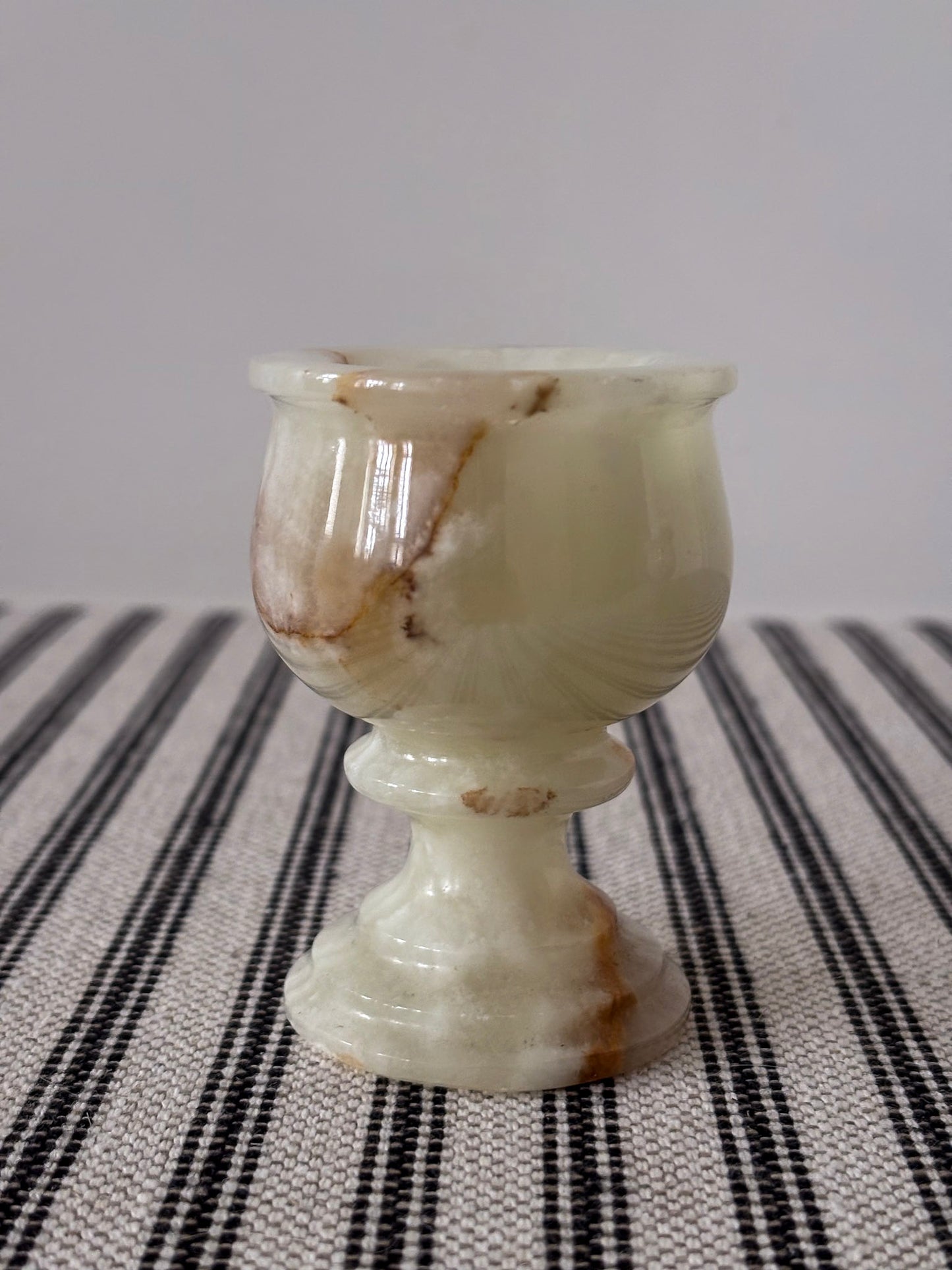 Vintage Onyx Mini Pedestal Tealight Holders
