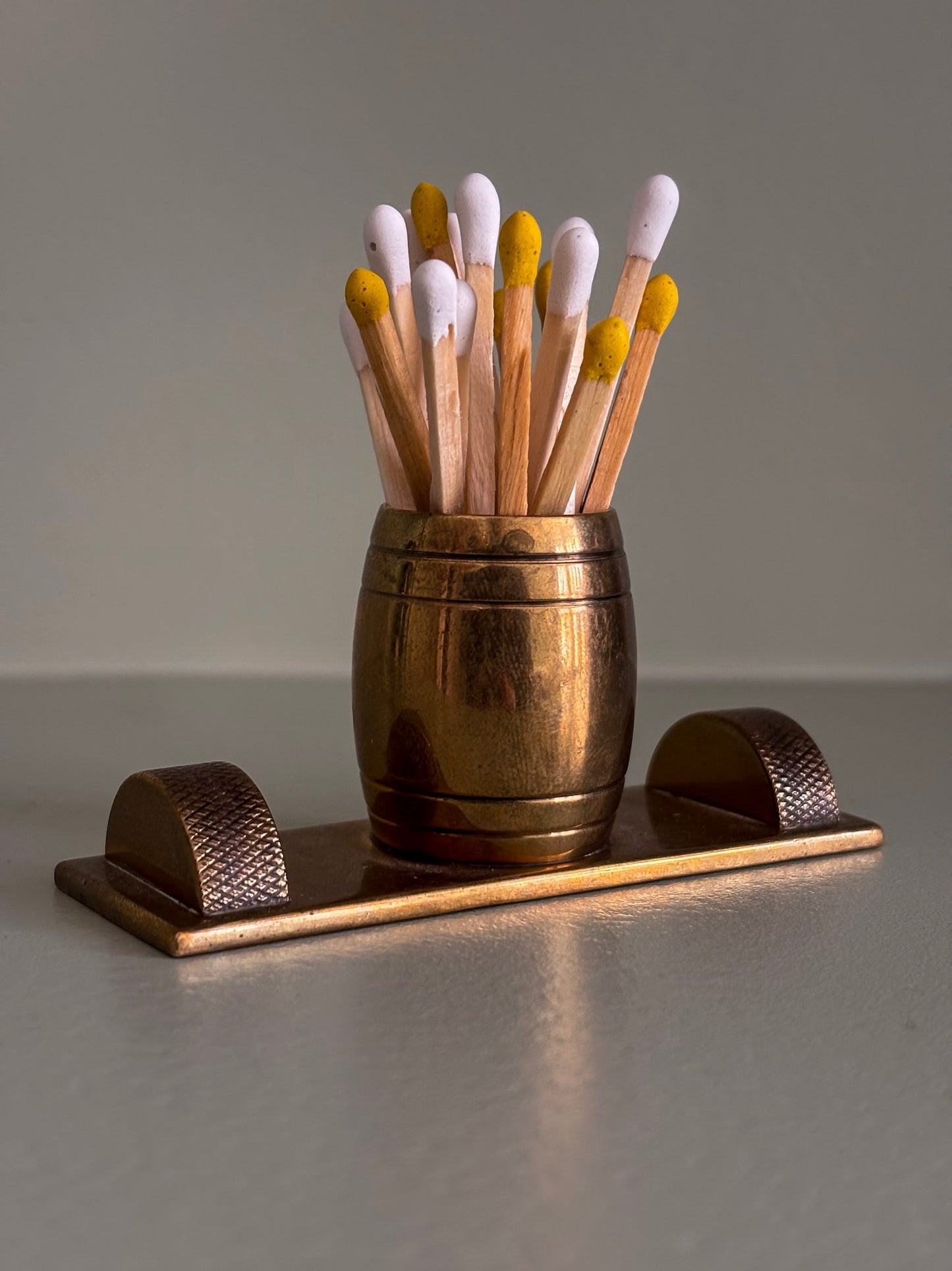 Brass Match Holder & Striker