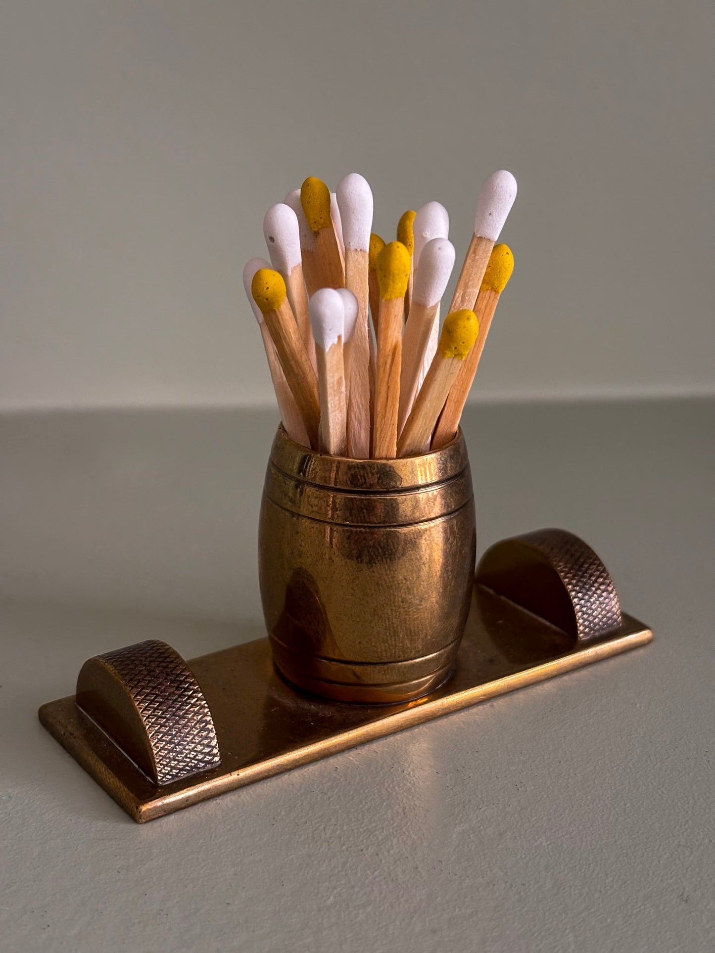 Brass Match Holder & Striker