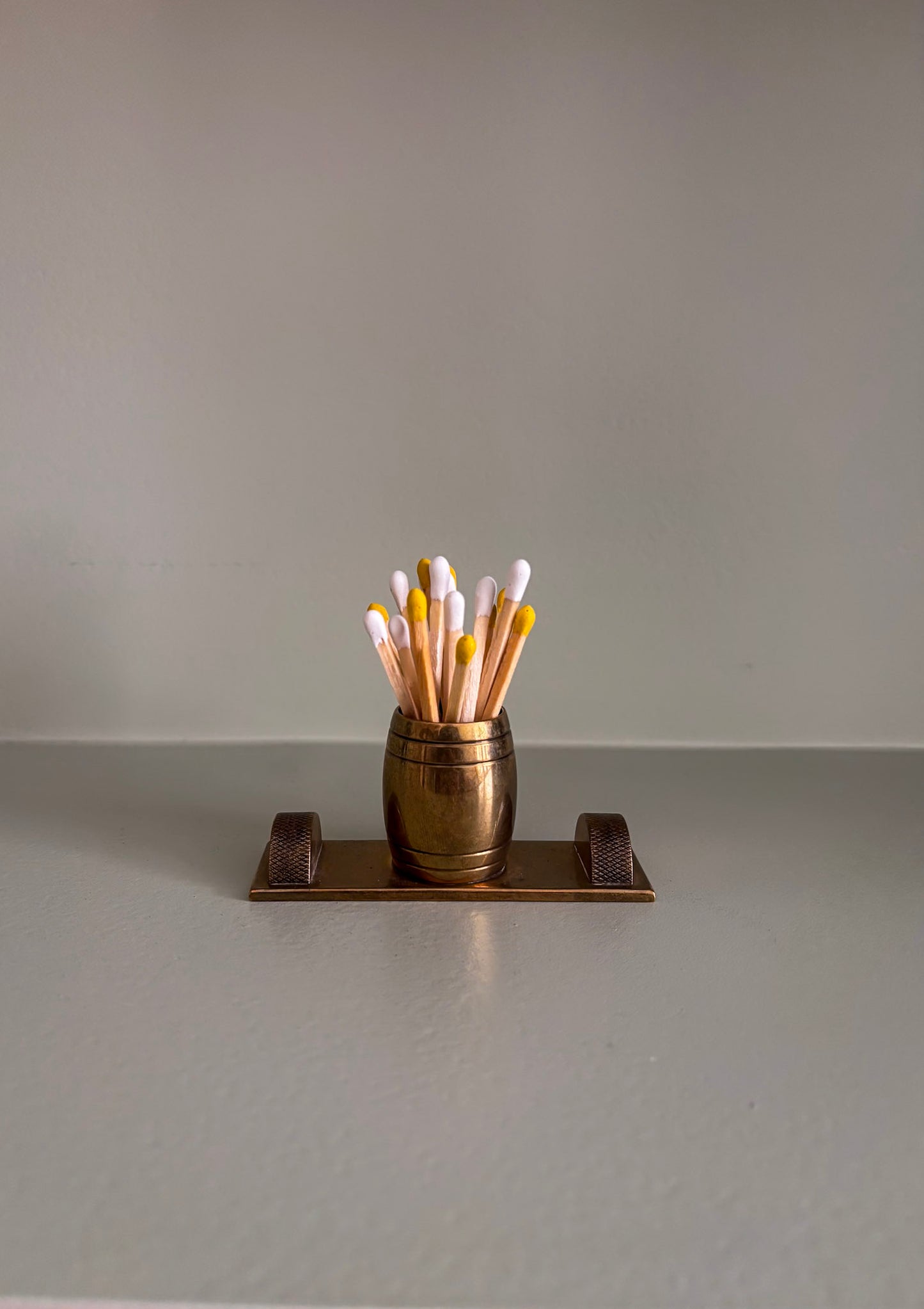 Brass Match Holder & Striker