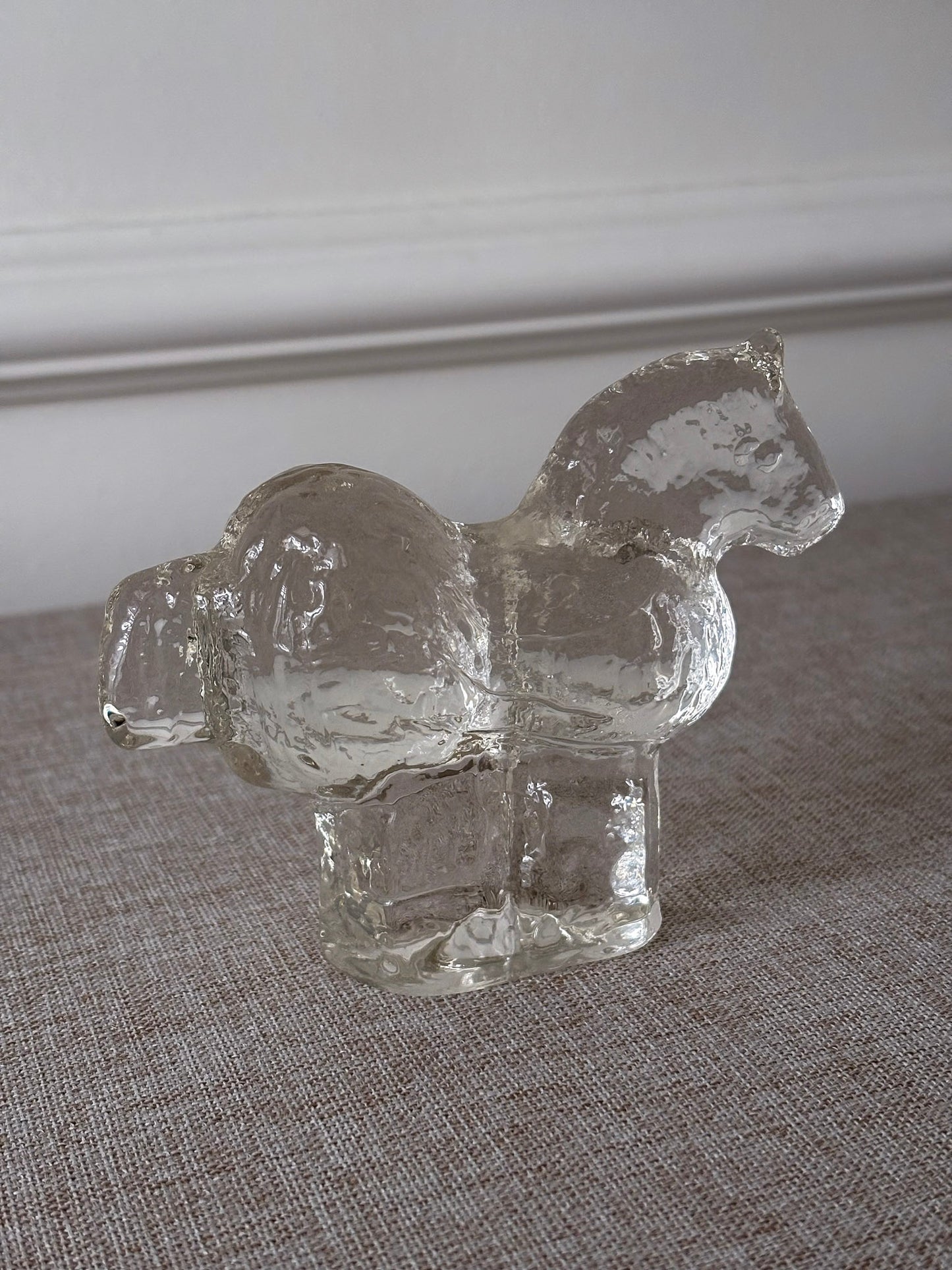 Swedish Glass Decorative Horse / Paperweight