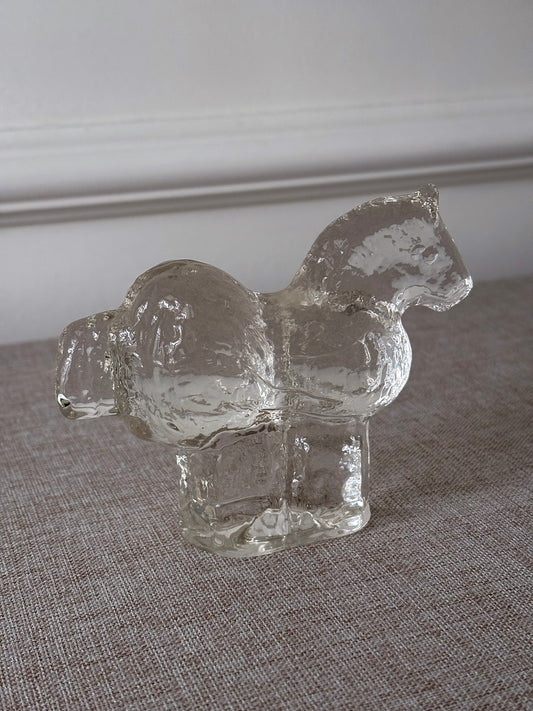 Swedish Glass Decorative Horse / Paperweight