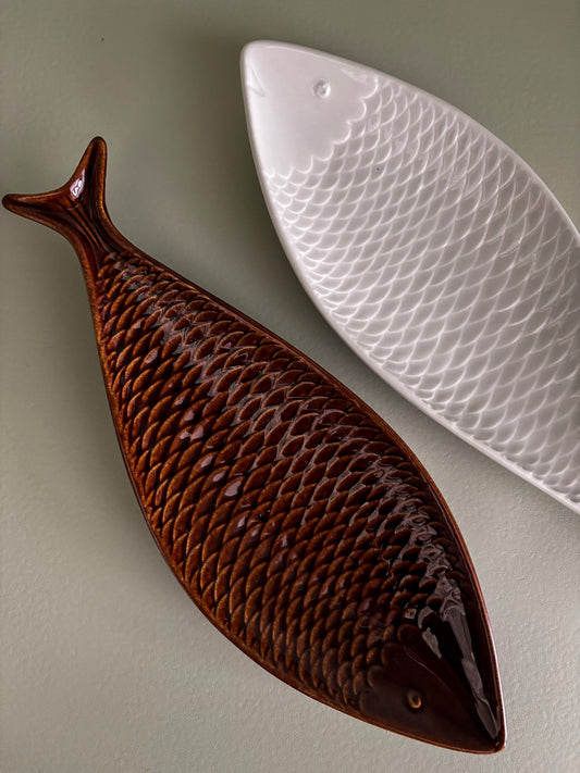 Stig Lindberg for Gustavsberg “Fladen” Fish Dishes