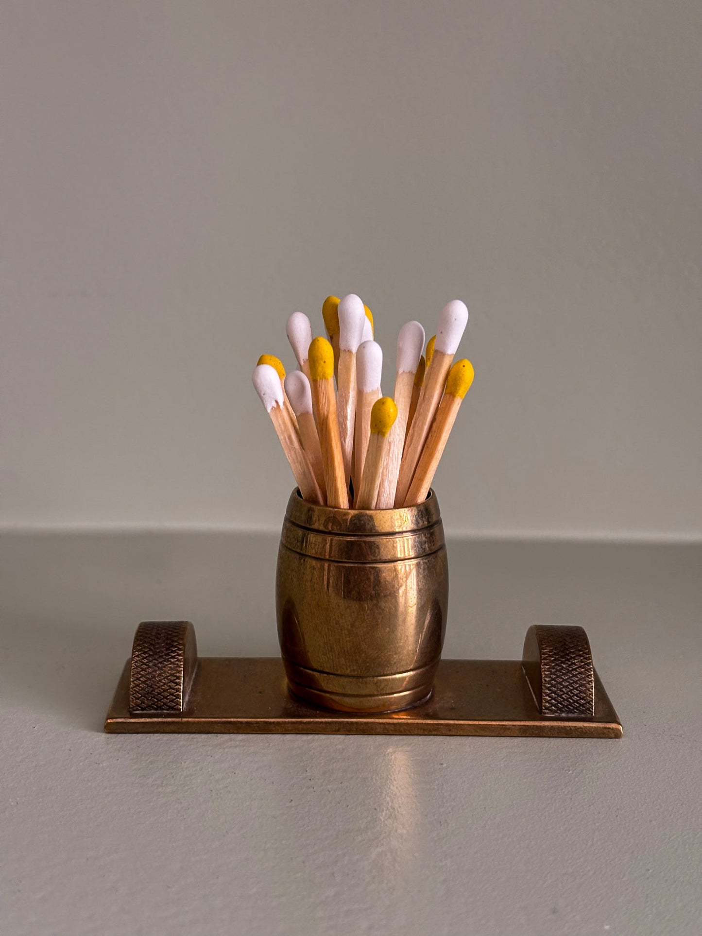 Brass Match Holder & Striker