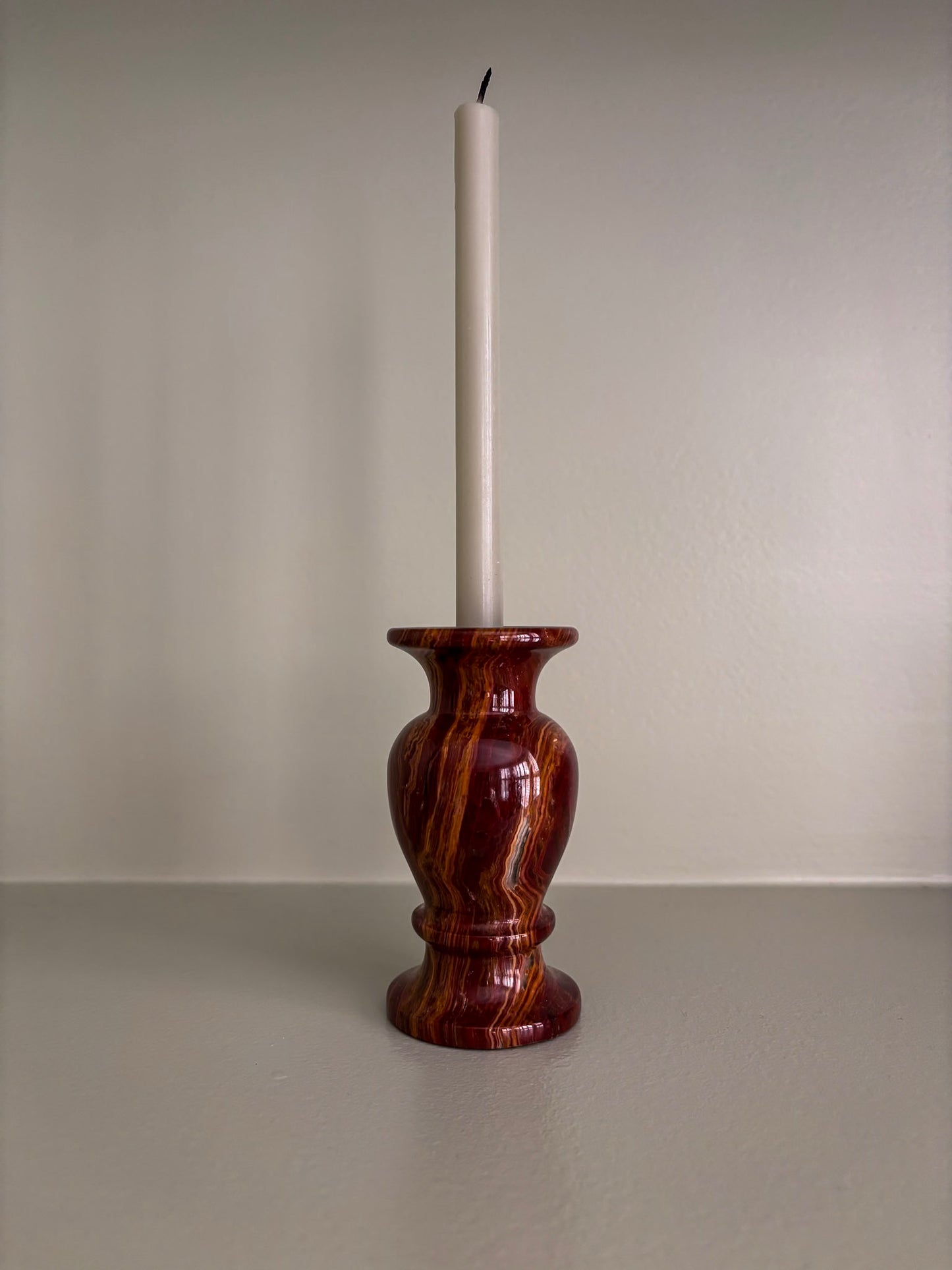 Onyx Candlestick Holder Vase