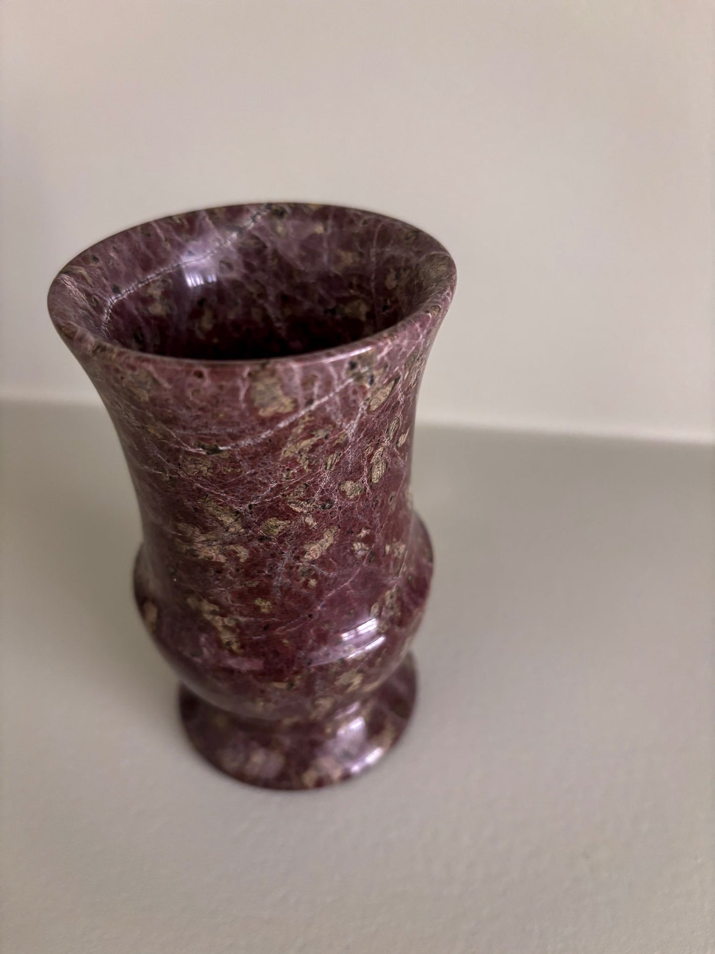 Serpentine Stone Matchstick Holder