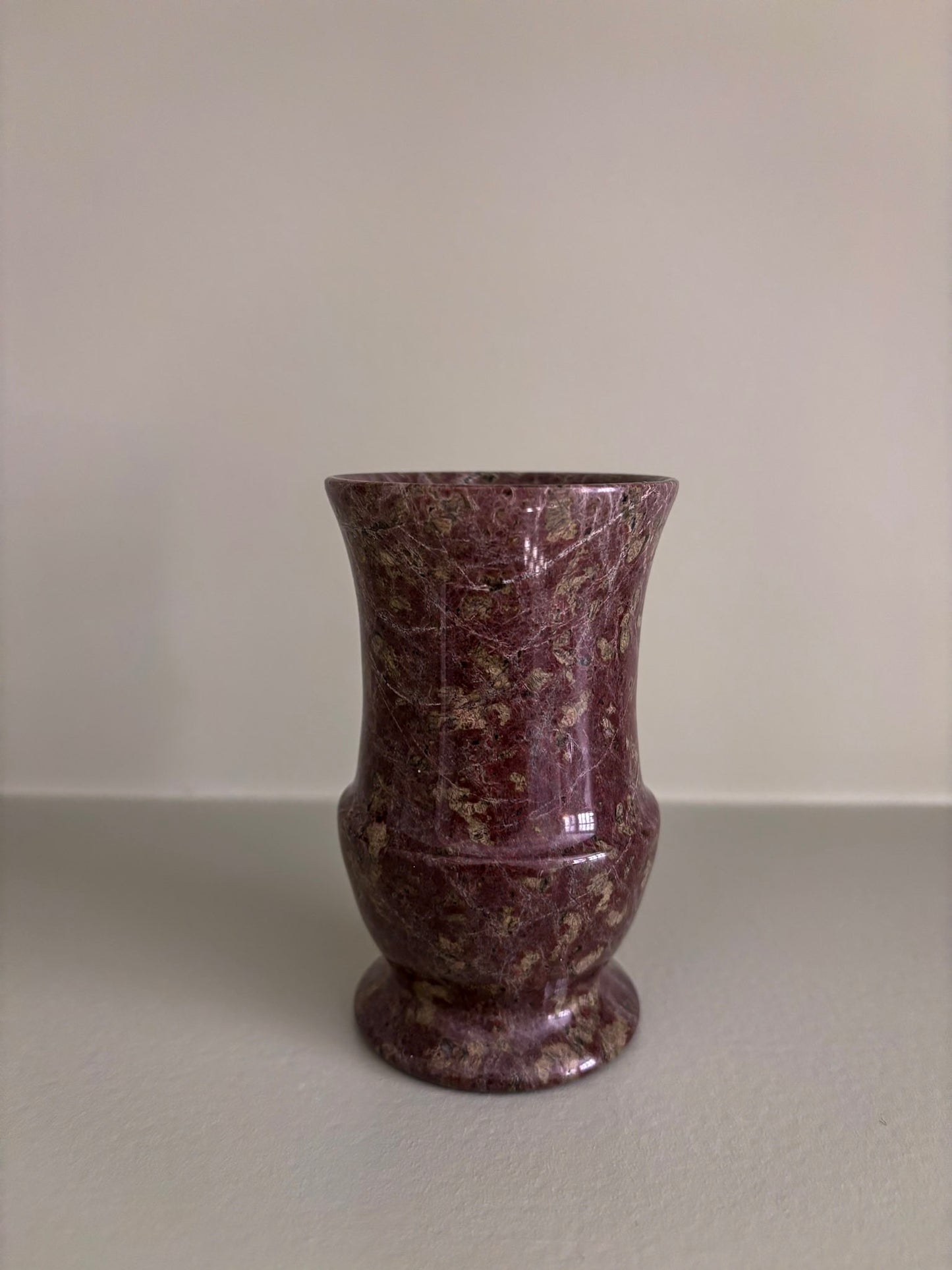 Serpentine Stone Matchstick Holder