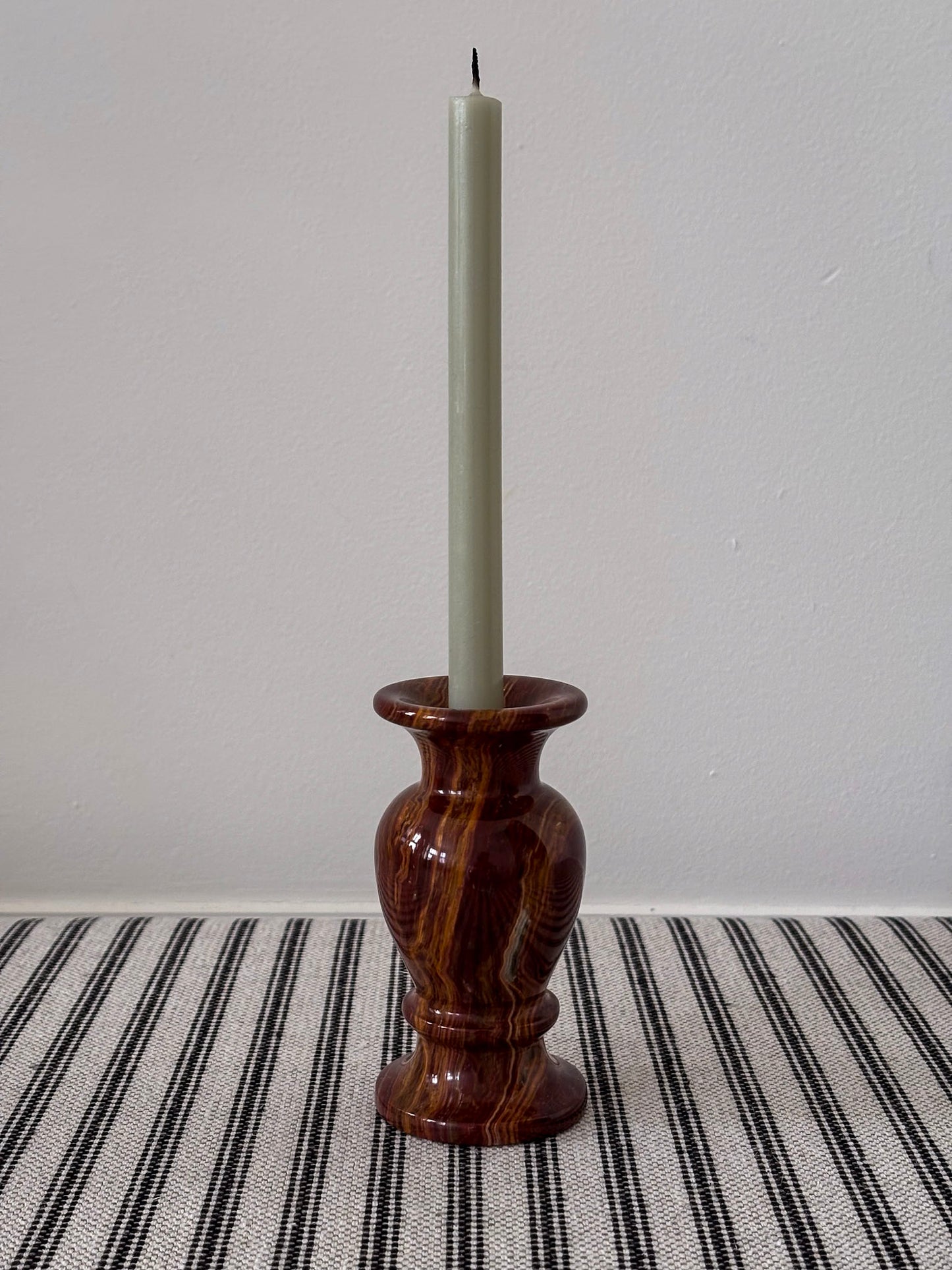 Onyx Candlestick Holder Vase