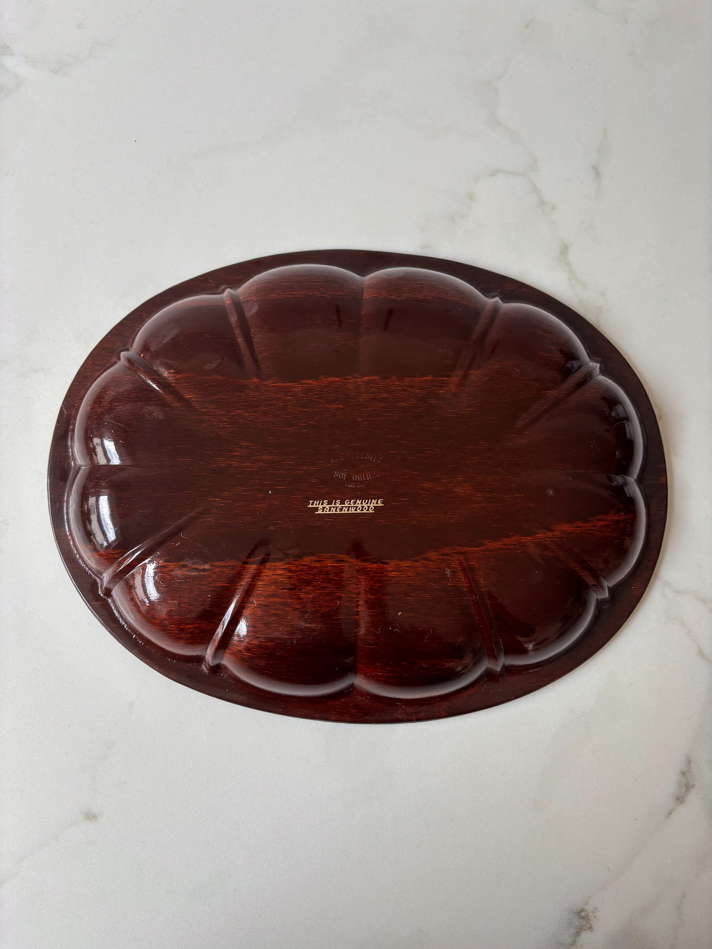 Sanewood Gerling Shell Wooden Decorative Tray