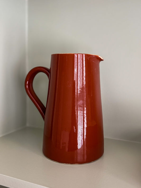 Lovatts Glazed Brown Pottery Jug